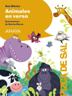 cover image of Animales en verso